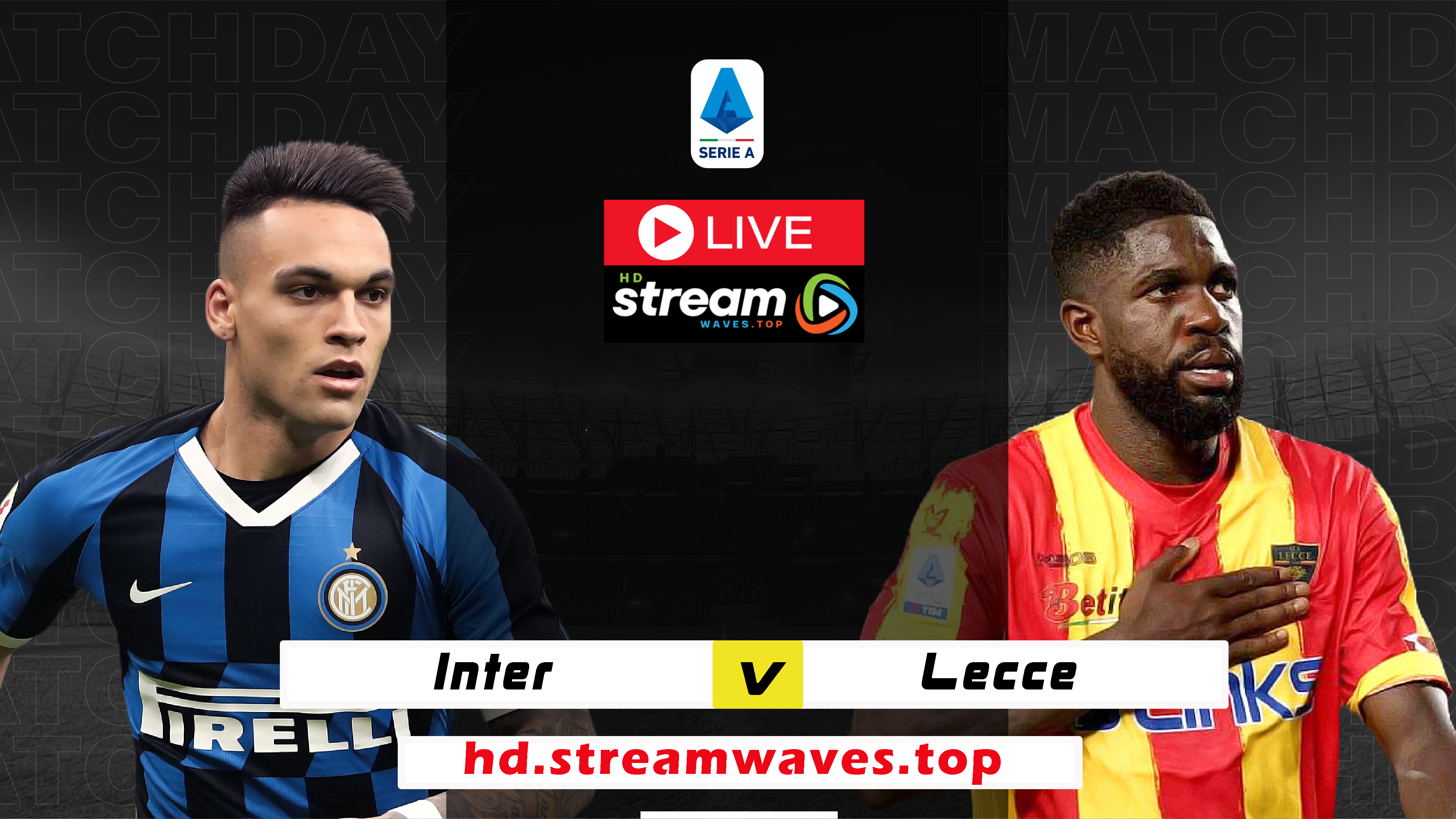 Inter vs Lecce Live Streaming