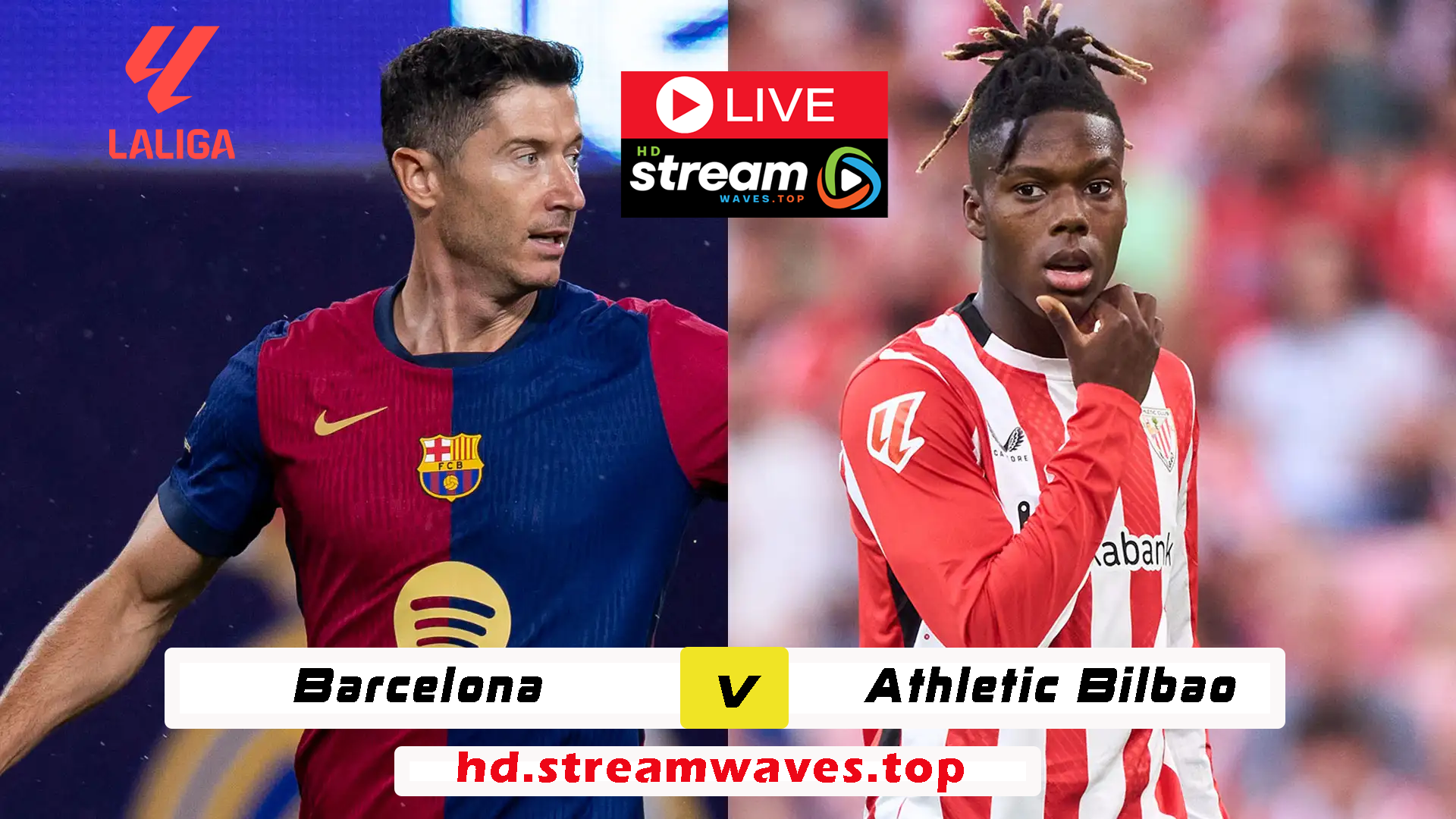 Barcelona vs Athletic Bilbao Live Streaming